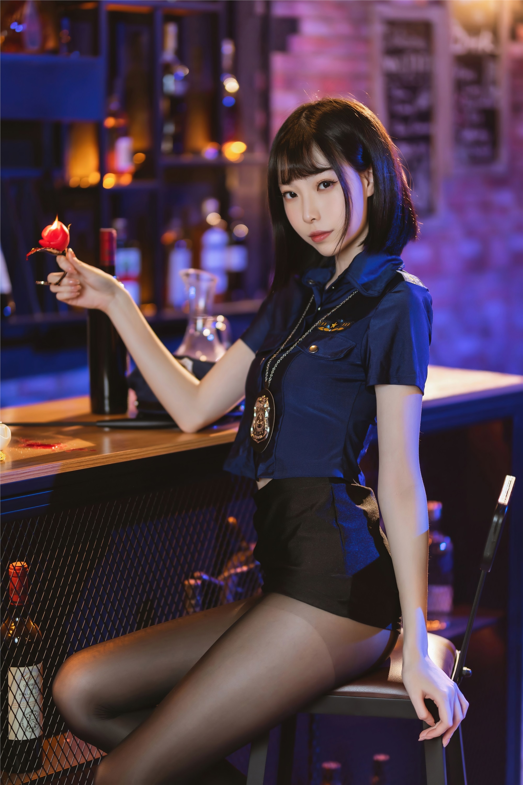 许岚LAN – NO.022 黑丝制服